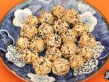 Energy balls tahini figues