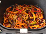 Fonds de frigo de légumes rôtis au Air Fryer