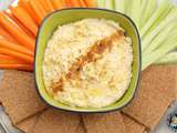 Houmous libanais aux crackers de betterave