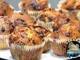 Muffins à la banane et aux pépites de chocolat