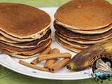 Pancakes banane cannelle