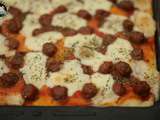 Pizza merguez