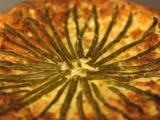 Quiche saumon estragon aux légumes verts