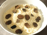 Risotto al burro Stracchino e tartufo