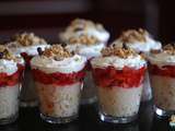 Riz au lait aux fraises