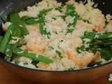 Riz sauté aux crevettes