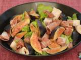 Salade jambon figues