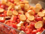 Salade tomates feta