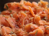 Saumon gravlax à l'estragon