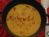 Soupe carottes pois chiches