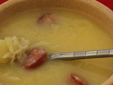 Soupe portugaise chou vert chorizo