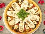 Tarte légumes grillés camembert di bufala