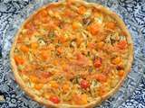 Tarte poulet tomates