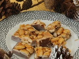 Turron amandes chocolat