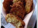 Beignets au thon et fromage ail et fines herbes