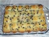 Blondies noix de coco chocolat chamallows