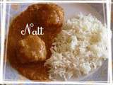 Boulettes de poisson sauce aux crevettes