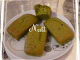 Minis cakes au thé Matcha