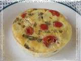 Quiche sans pâte aux tomates cerises