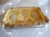 Tarte amandine aux poires