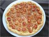 Tarte aux tomates cerises