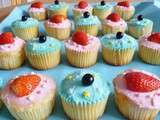 Cupcakes citron-fraise