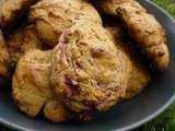 Cookies framboise/chocolat blanc