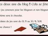 Participation concours sur le thème du chocolat