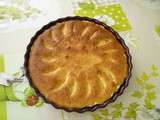 Tarte poire/chocolat/amandes