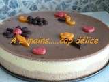 Bavarois peche praline