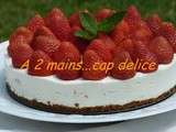 Cheesecake aux fraises