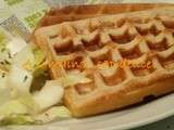 Gaufre thon et moutarde