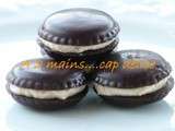 Petit macaron chocolat amande speculoos