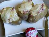 Pomme de terre farcie au babybel