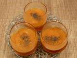 Potage de potiron tomate menthe