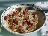 Spaghettis saucisses