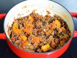 Chili au quinoa et courge butternut (ig bas)