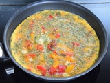 Omelette à la piperade (ig bas)