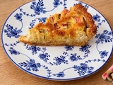 Tarte à la rhubarbe à la crème d'amande ig bas