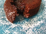 Choco fondant au coeur coulant de Nigella Lawson