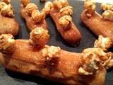 Eclairs caramel pop-corn, de Christophe Adam