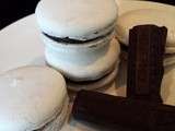 Ronde des macarons : chocolat noir