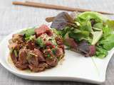 Boeuf mariné façon Thaï * recette légère