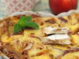 Clafoutis aux nectarines et Turron