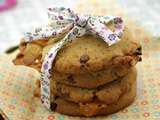 Cookies aux caramels à la fleur de sel ... les meilleurs de tous les temps