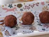 En attendant noël # Truffe chocolat et crème de marron