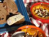 Flans de courge à la fourme d'ambert