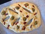 Fougasse olive chorizo