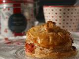 Galette des rois aux pralines roses