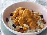 Poulet indien Shahi Korma